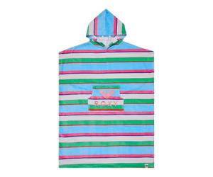 Roxy Poncho de Plage Stay Magical Printed Femme Blanc