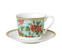 Roy Kirkham Jumbo Tasse et Soucoupe Rose 0,4 l
