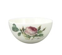 Roy Kirkham Redoute Rose Bol à céréales en porcelaine fine Motif floral Passe au lave-vaisselle et au micro-ondes 15 cm