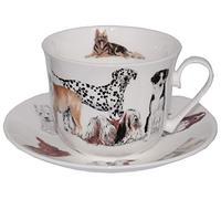 Roy Kirkham - Tasse et soucoupe pour petit déjeuner - Dogs Galore