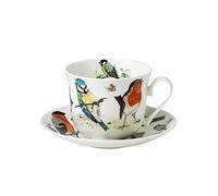 Roy Kirkham - Tasse et soucoupe pour petit déjeuner Oiseaux de Jardin