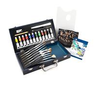 Royal and Langnickel Kit pour peinture acrylique Pinceaux en bois