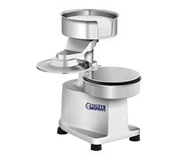 Royal Catering Machine À Hamburger Professionnelle RCHM-150 (Diamètre: 150 mm, pour les galettes de 200 g, incl. 500 papiers antiadhésifs, Acier inoxydable)