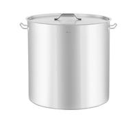 Royal Catering Marmite Traiteur 170 L Ø 60 cm inox – Compatible induction/gaz/élec, avec couvercle