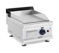 Royal Catering RC-GG35030 Plancha À Gaz Professionnelle Grill Barbecue D'Intérieur À Poser 40 cm (3 000 W, 35 x 40 cm, Raccord 0,9 mm, Acier inoxydable)