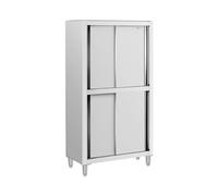 Royal Catering RCDC-100 Armoire haute en inox pour la cuisine sur pied 1 000 x 500 x 1 800 mm