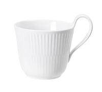 Royal Copenhagen White Fluted 1062484 Mega Tasse avec anse en porcelaine Blanc 25 cl