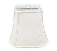 Royal Designs Abat-jour carré en forme de cloche Blanc 19 x 30 x 26 cm