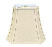 Royal Designs Abat-jour carré en forme de cloche Noir 19 x 30 x 26 cm