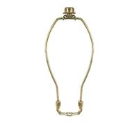 Royal Designs Ensemble de lampe et support en laiton poli, Laiton poli, 8.5"