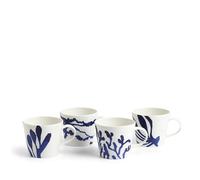 Royal Doulton 1815 Pacific Lot de 4 tasses Bleu 400 ml