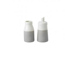 Royal Doulton Ensemble à sucre et lait Coffee Studio blanc-gris