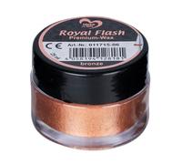 Royal Flash Premium Cire | 25 ml | Effet pailleté micro métallisé (bronze)