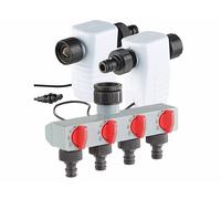 Royal Gardineer 2 électrovalves magnétiques et sélecteur 4 sorties