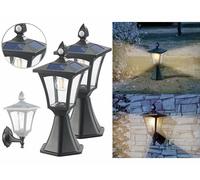 Royal Gardineer 2 lanternes et appliques LED solaires 300 lm avec capteurs PIR SWL-115