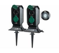 Royal Gardineer 2 multiprises d'extérieur 2 prises avec programmateur