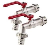 Royal Gardineer 2 robinets quart de tour 3/4"