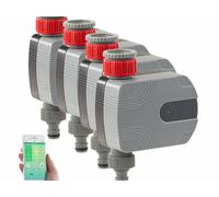 Royal Gardineer 4 programmateurs d'arrosage avec bluetooth commandés par application