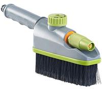 Royal Gardineer Brosse à main 2 en 1 avec fonction vaporisation pour tuyau d'arrosage