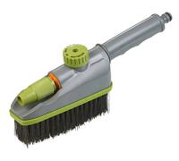 Royal Gardineer Brosse à main 2 en 1 avec fonction vaporisation pour tuyau d'arrosage