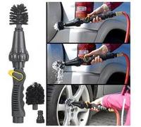 Brosse rotative pour tuyau darrosage, débit réglable [Royal Gardineer]