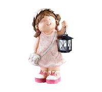 Royal Gardineer Figurine décorative Petite Anne avec lanterne