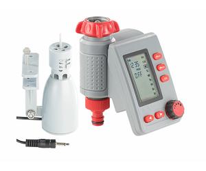 Royal Gardineer Kit d'arrosage automatique avec capteur de pluie