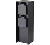 Royal Gardineer Multiprise de jardin en métal – 2 prises – IP44 – 3680 W