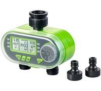 Royal Gardineer Programmateur d'arrosage BWC-200 avec 2 raccords pour tuyau