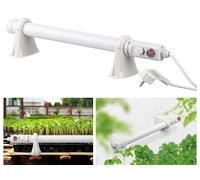 Royal Gardineer Radiateur tubulaire électrique 55 W pour serre de jardin