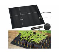 Royal Gardineer Tapis chauffant pour plantes et terrariums - 51 x 53 cm