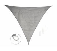 Royal Gardineer Voile d'ombrage triangulaire - 3 x 3 x 4,25 m - Gris