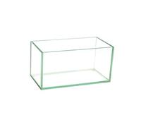 Royal Imports Vase en Verre décoratif pour la Maison ou Le Mariage Forme rectangulaire Transparent 20,3 cm