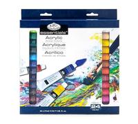Royal & Langnickel ACR21-24 Assortiment de 24 Tubes de peinture acrylique 24 x 21 ml