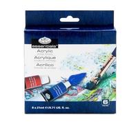 Royal & Langnickel ACR21-6 Assortiment de 6 Tubes de peinture acrylique 6 x 21 ml