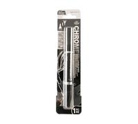Royal & Langnickel Double pointe chromée 3 et 0,8 mm Argenté
