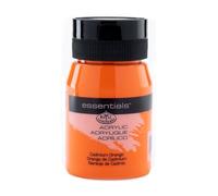 Royal & Langnickel Essentials Peinture Acrylique Orange de Cadmium 500 ml