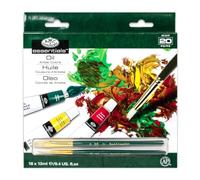 Royal and langnickel set de peinture à l'huile 18 couleurs G