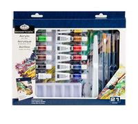 Royal & Langnickel RD844 Essentials Artistiques Nécessaire à acrylique