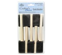Royal & Langnickel Royal and Langnickel Lot de 20 pinceaux de 2,5 cm en Mousse RFOMW Multicolore