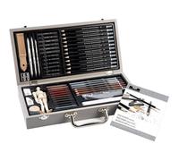 Royal & Langnickel RSET-SKET2000 - Boîte de luxe Set d'artiste croquis (gris)