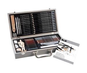 Royal & Langnickel RSET-SKET2000 - Boîte de luxe Set d'artiste croquis (gris)