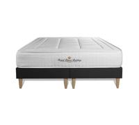 Ensemble matelas a memoire de forme maxi epaisseur Balmoral 200x200 double sommier