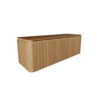 Royal Plaza Terra Ensemble meuble de salle de bains - 140x46.2x46cm - plan de toilette - 4 tiroirs - sandwood (chêne clair) SW1174103/SW1418396