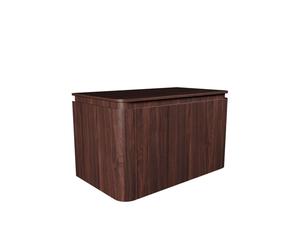Royal Plaza Terra Ensemble meuble de salle de bains - 80x46.2x46cm - plan de toilette - 2 tiroirs - châtaignier (noyer) SW1174098/SW1418402