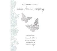 Royal Publishing Carte d'anniversaire Motif couple spécial 22,9 x 15,2 cm