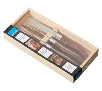 Amefa Couteau de grill Royal Steak 4 pièces Brown dans boîte en bois