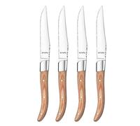 Amefa Couteau de grill Royal Steak 4 pièces Natural dans une boîte en bois