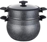Couscoussier - Royal Swiss - 8L - Pierre - Compatible induction - Cuisson vapeur