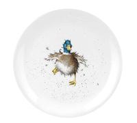 Royal Worcester Wrendale Assiette coupée individuelle 20 cm Motif lièvre, écureuil et canard - White Duck Plate 20cm
